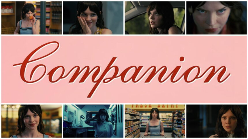 Iris from Companion Sophie Thatcher s Roles