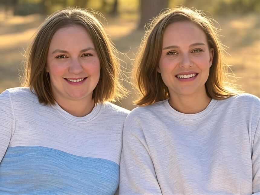 Lena Dunham and Natalie Portman
