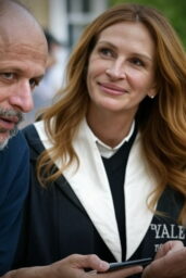 Luca Guadagnino and Julia Roberts
