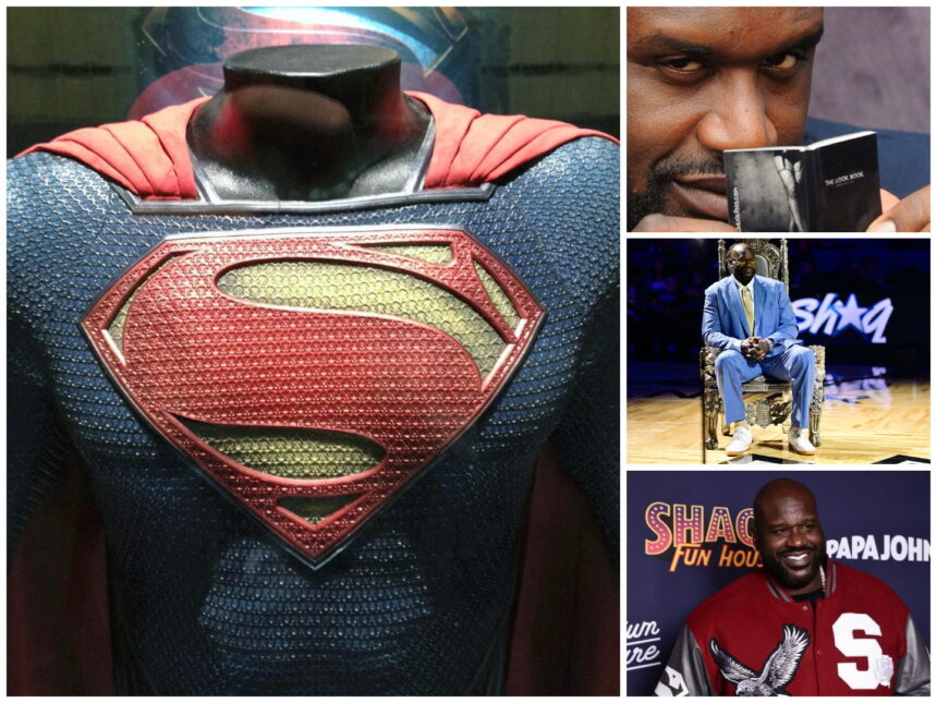 Shaq in New Superman Promo James Gunn’s Fun NBA Spot