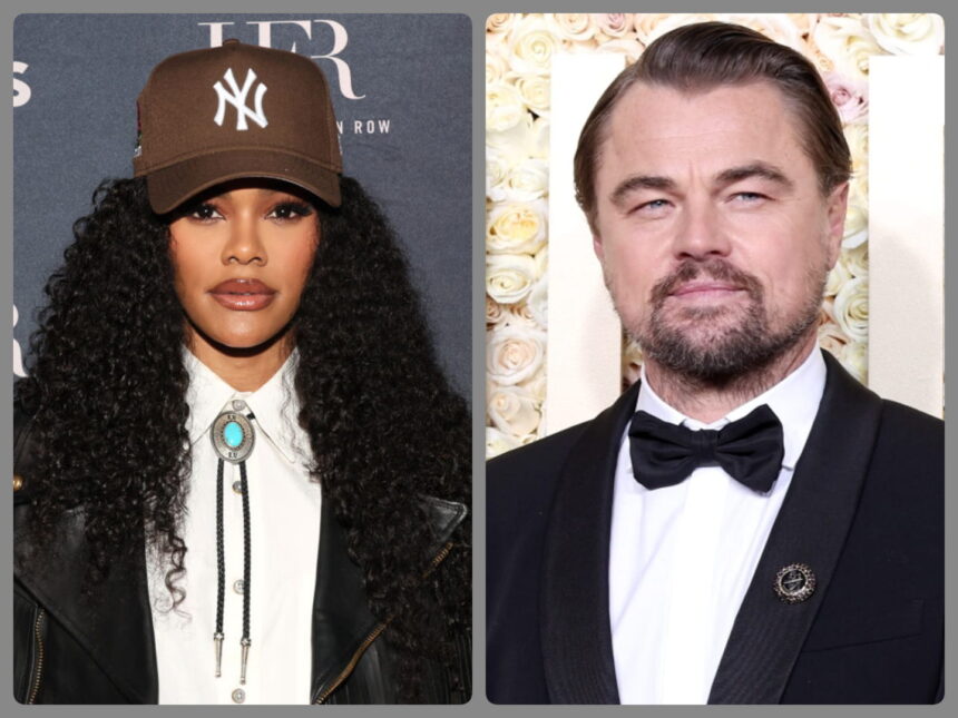 Teyana Taylor and Leonardo DiCaprio