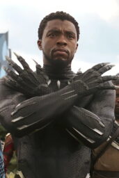 Chadwick Boseman as Black Panther