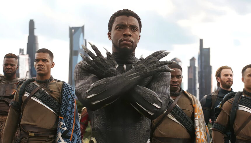 Chadwick Boseman as Black Panther