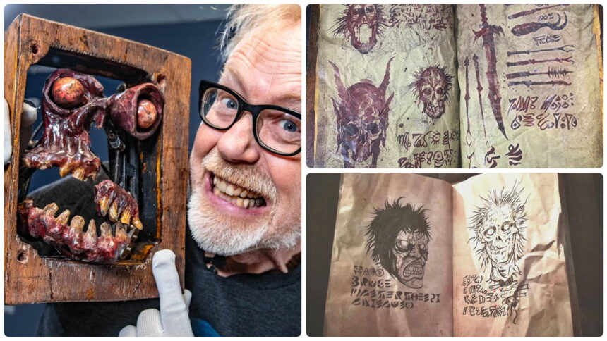 Evil Dead II’s Necronomicon Prop Revealed