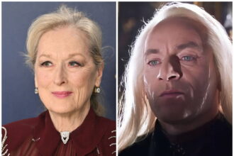 Meryl Streep as Lucius Malfoy