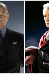Patrick Stewart Charles Xavier and Ian McKellen Magneto
