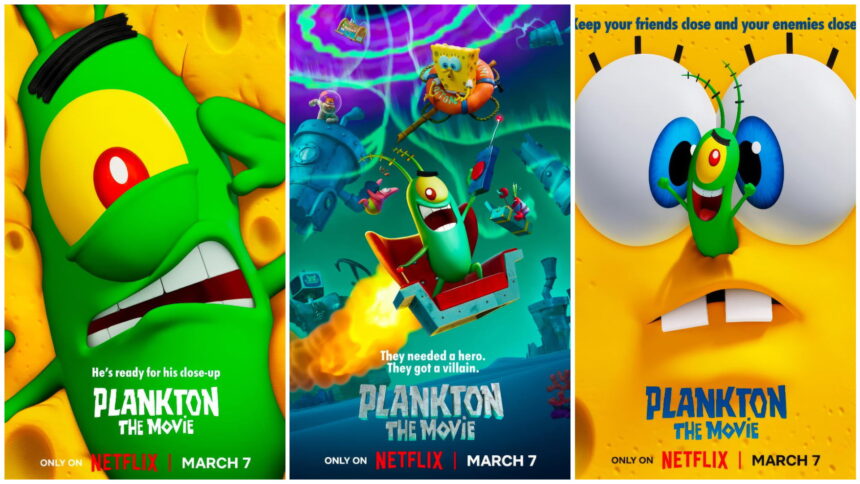 Plankton The Movie Posters
