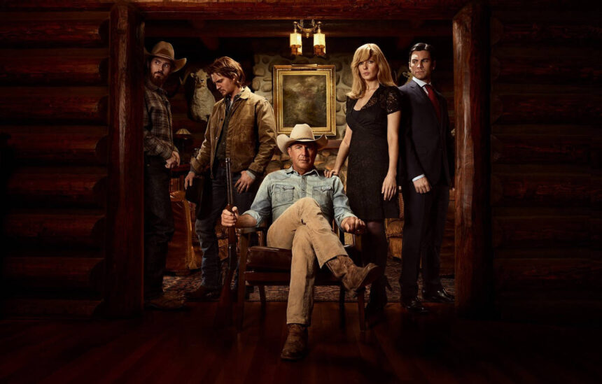 yellowstone tv show family portrait