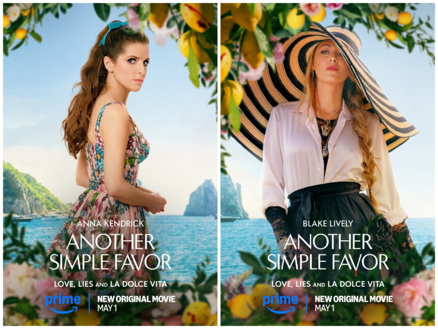 Another Simple Favor character posters