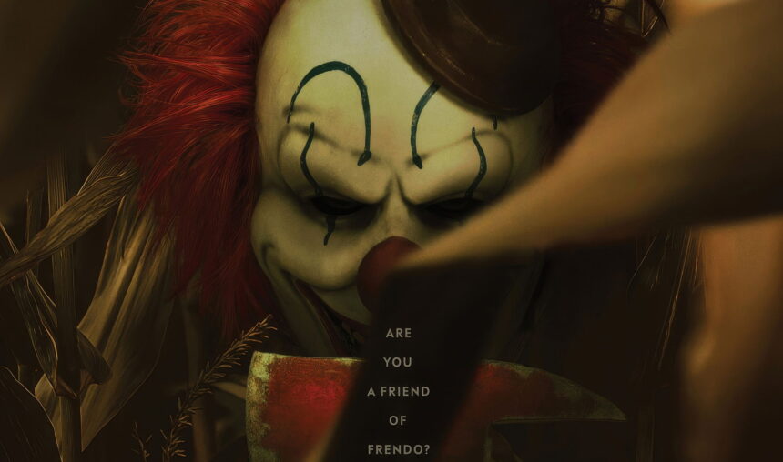 Clown in a Cornfield