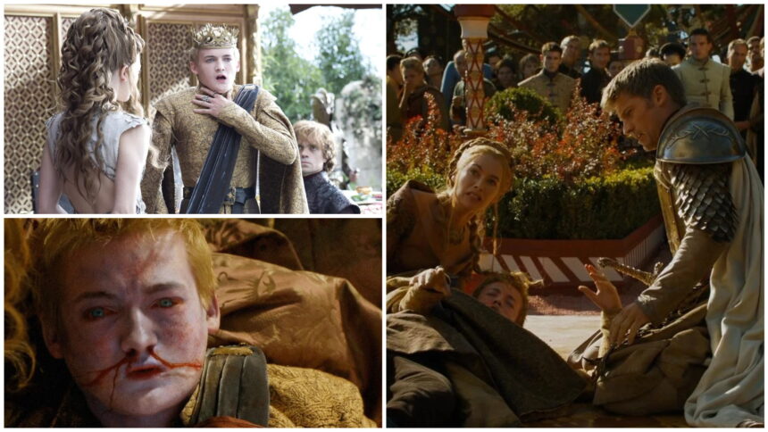 Joffrey s death at his wedding