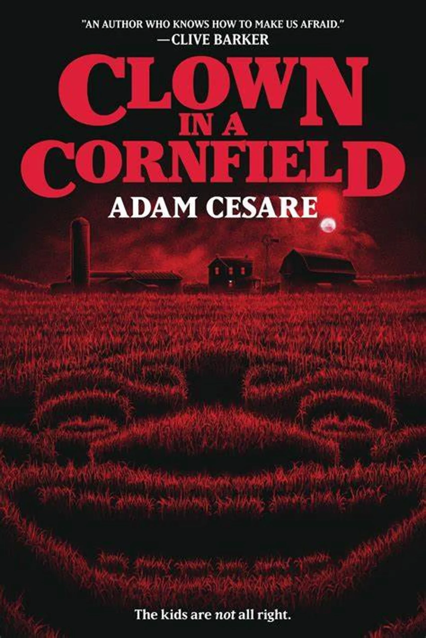 Clown in a Cornfield Poster