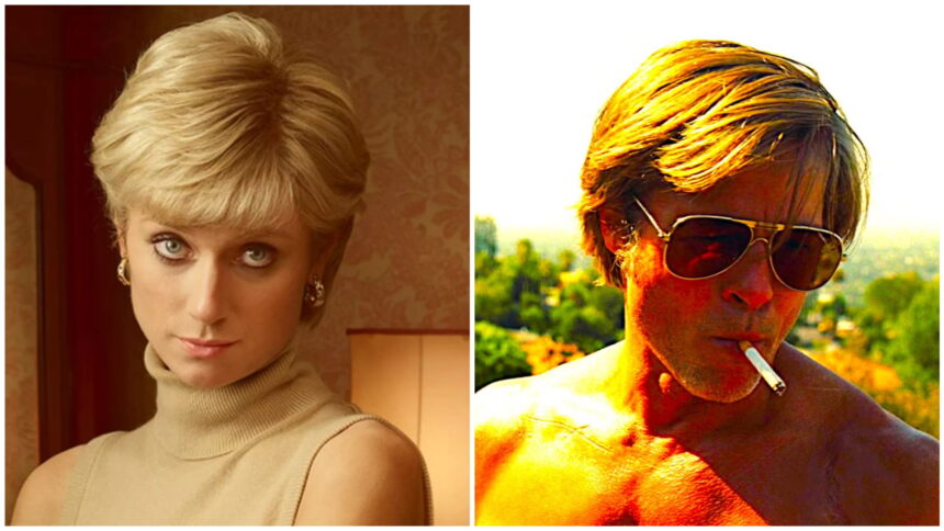 Elizabeth Debicki and Brad Pitt