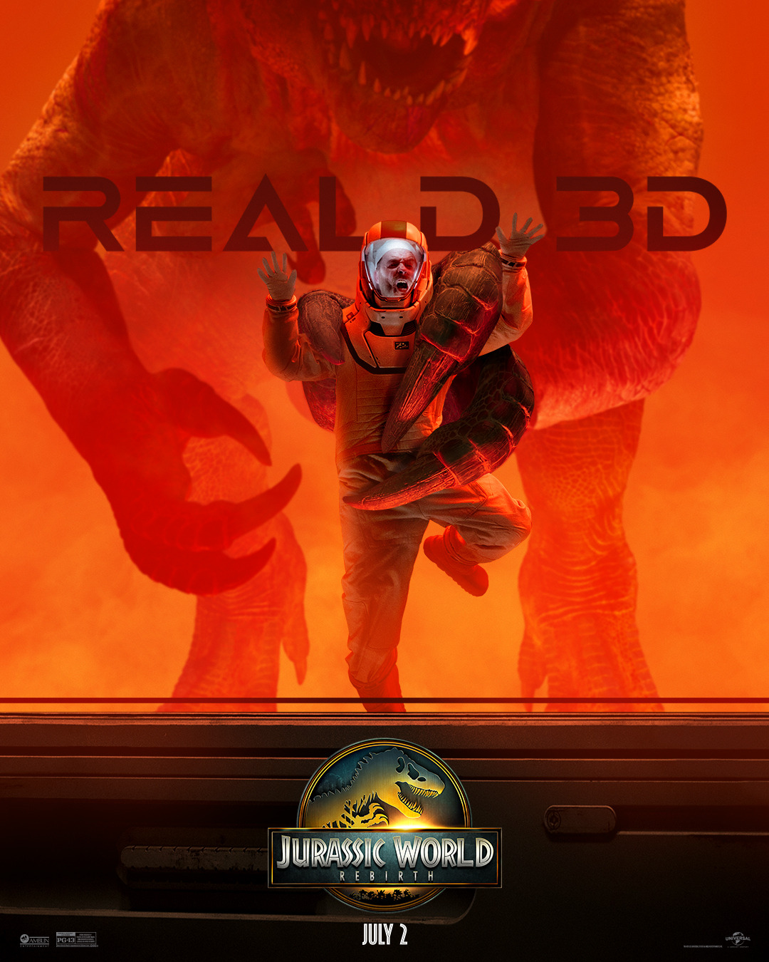 Jurassic World Rebirth Poster