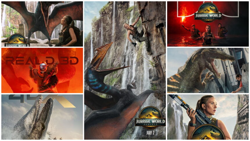 Jurassic World Rebirth Posters