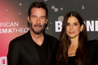 Keanu and Sandra
