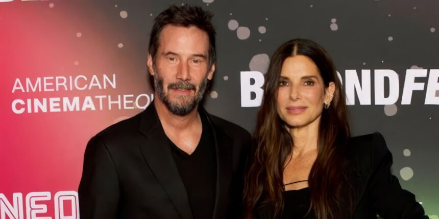 Keanu and Sandra