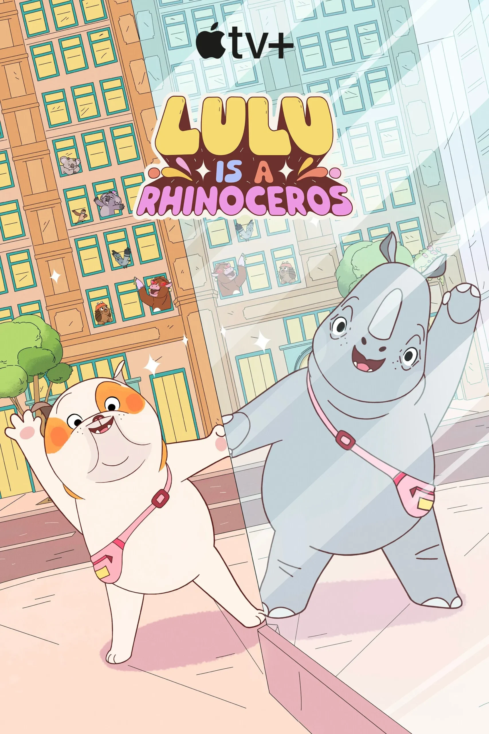 Lulu is a Rhinoceros Poster