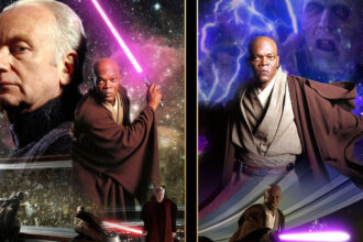 Mace Windu vs Palpatine Star Wars