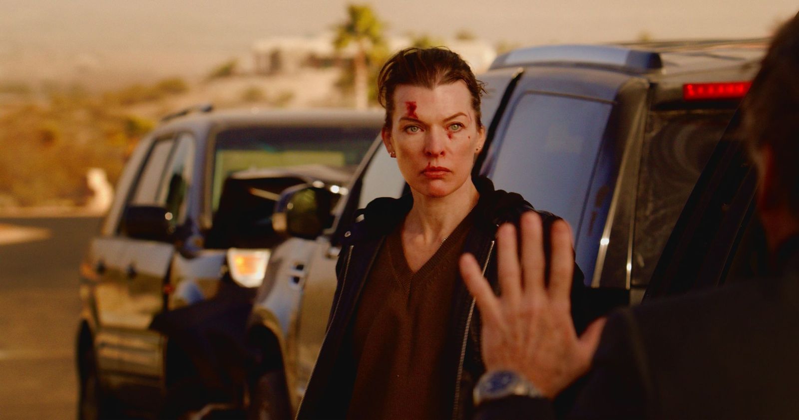Milla Jovovich in PROTECTOR