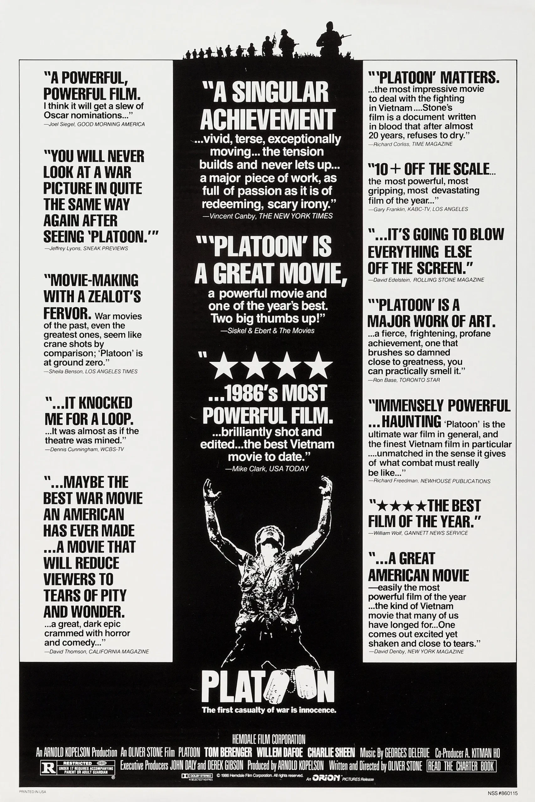 Platoon Poster