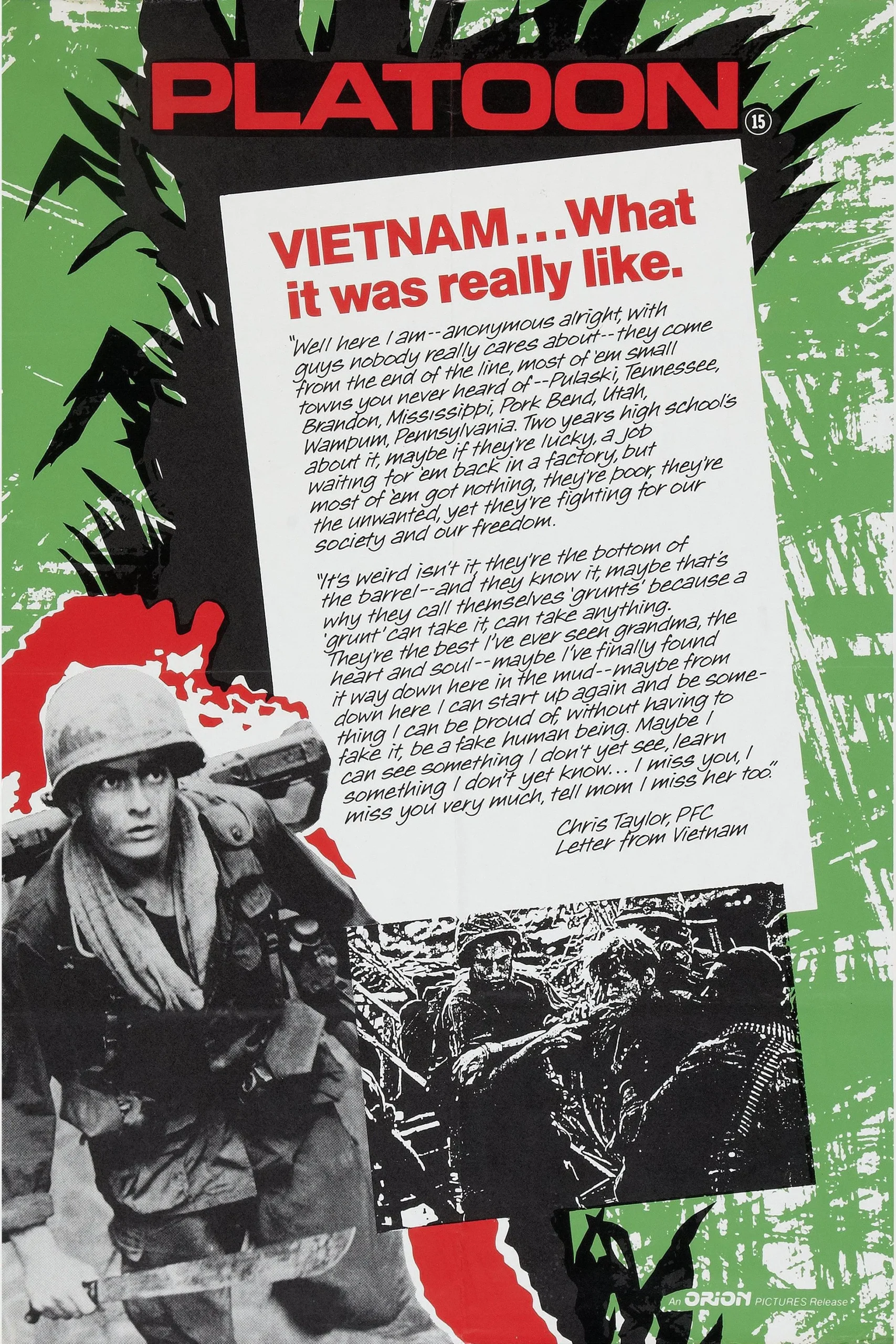 Platoon Poster