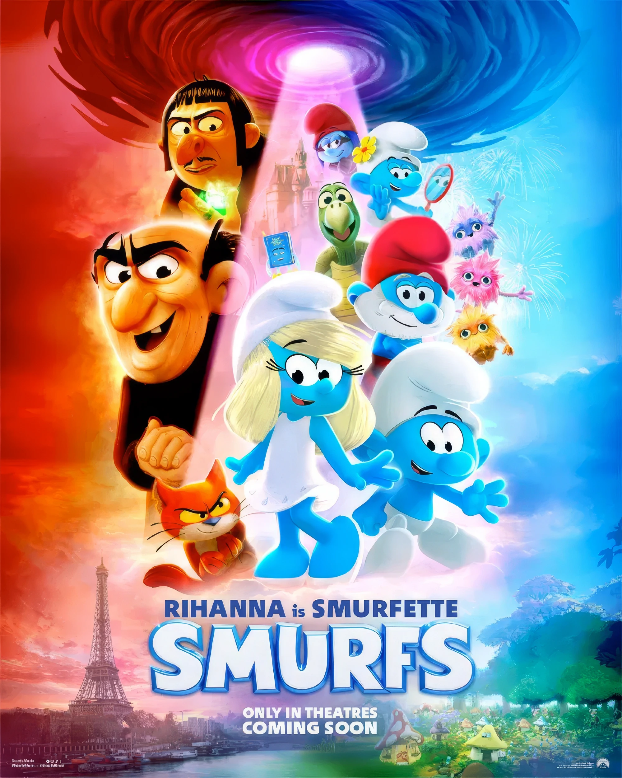 Smurfs Poster