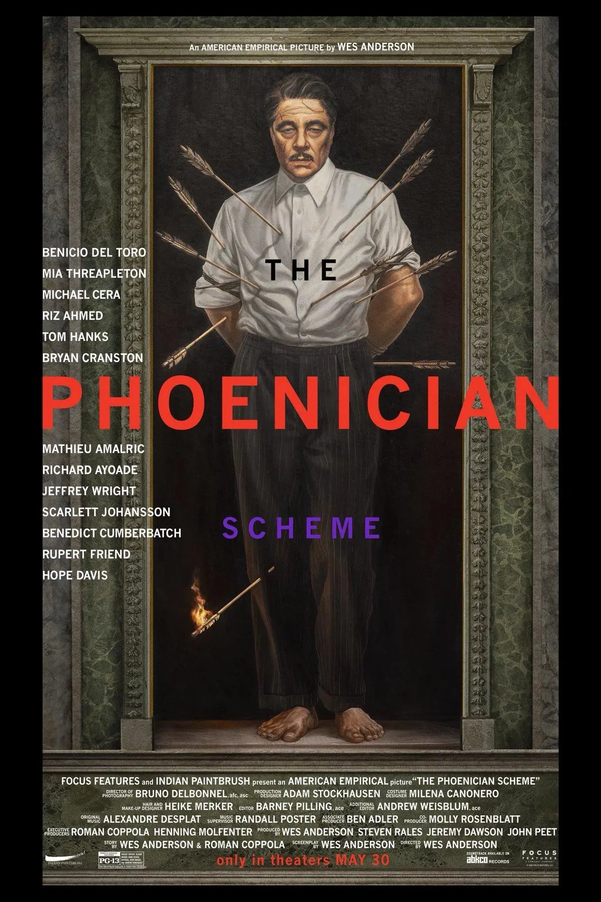The Phoenician Scheme Poster