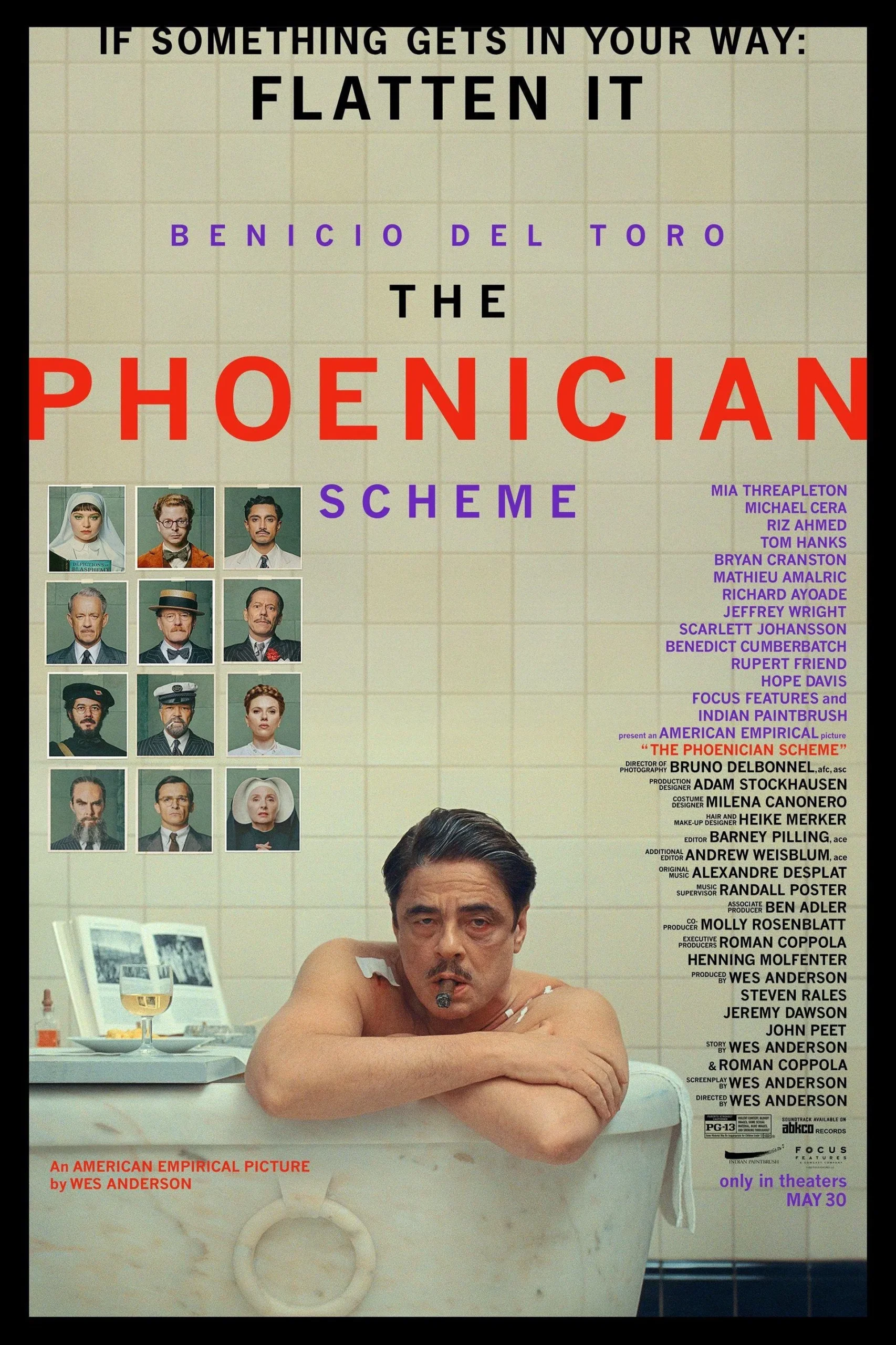 The Phoenician Scheme Poster