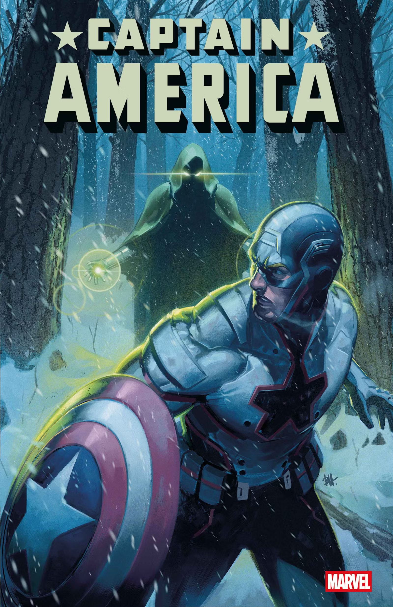 captain america cover art by ben harvey