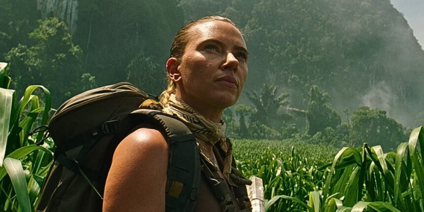 scarlett johansson in jurassic world rebirth