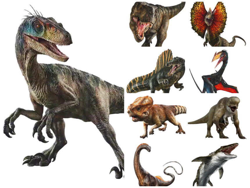 Jurassic World Rebirth Main Dinosaurs Revealed Photos