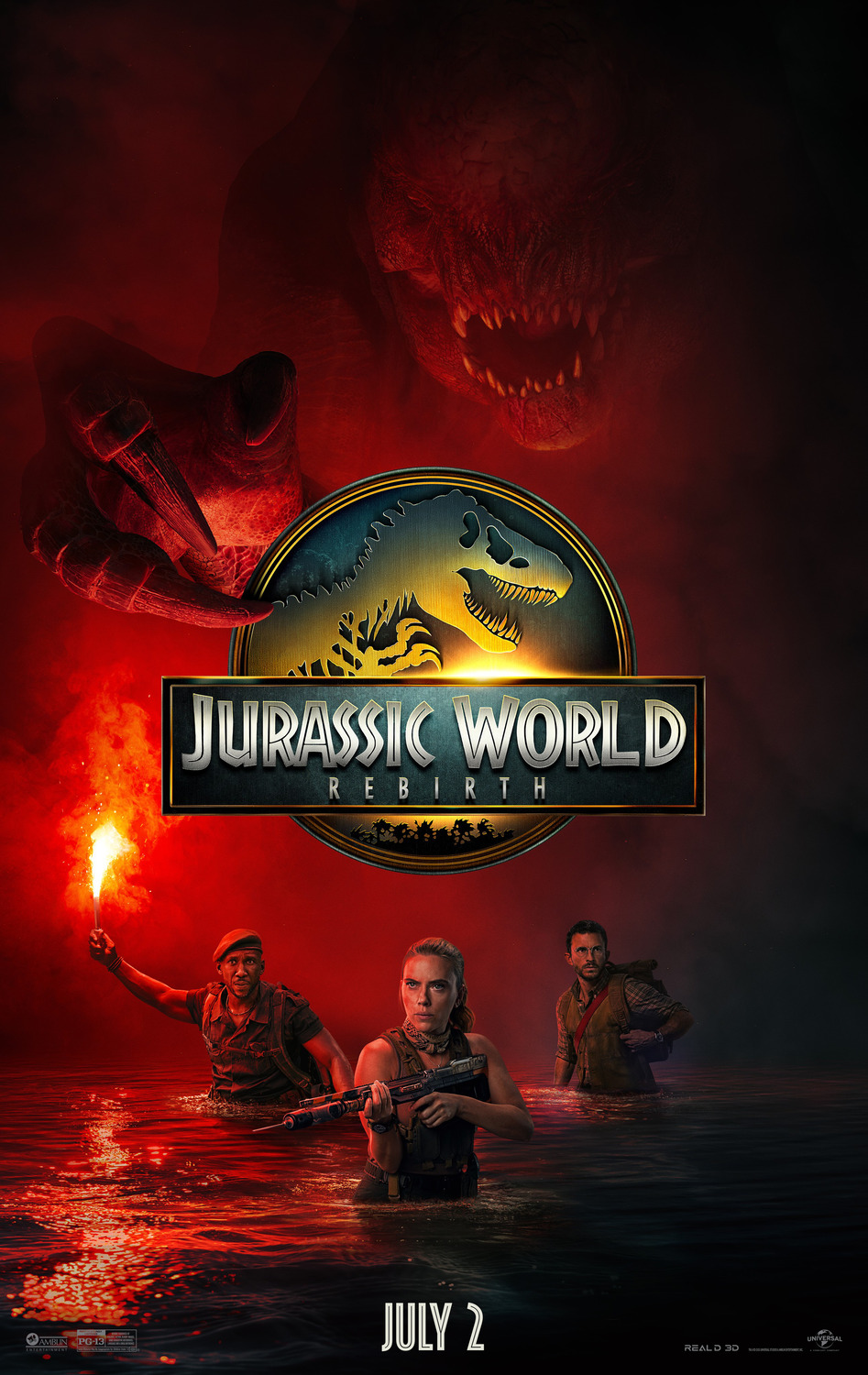 Jurassic World Rebirth Poster