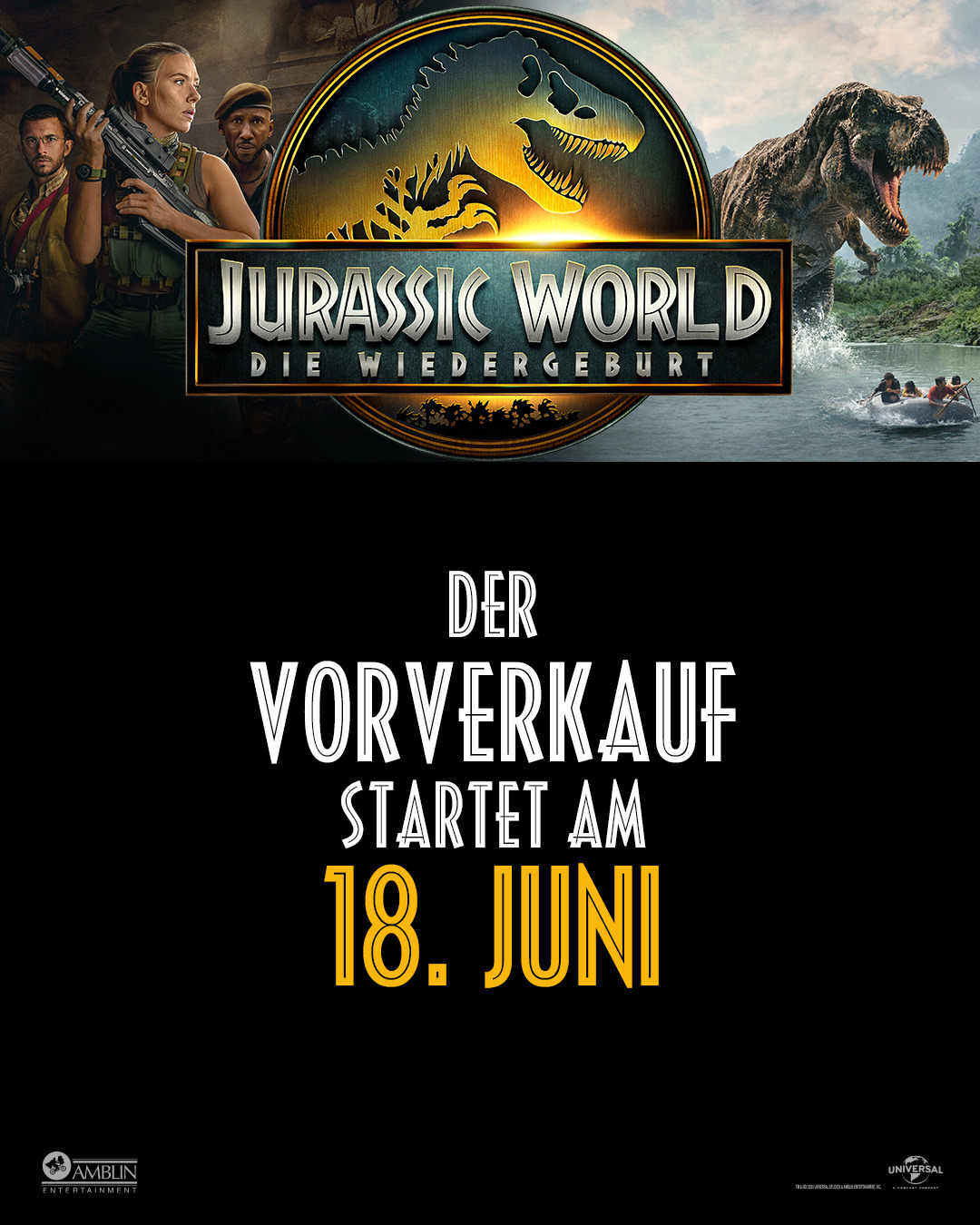 Jurassic World Rebirth Poster