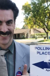 Sacha Baron Cohen as Borat