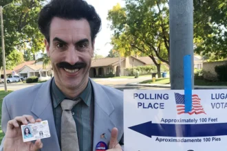 Sacha Baron Cohen as Borat