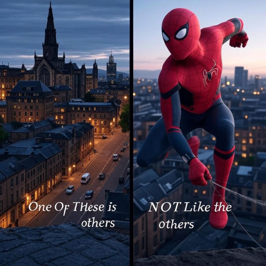 Spider Man Brand New Day Is Filming in Glasgow