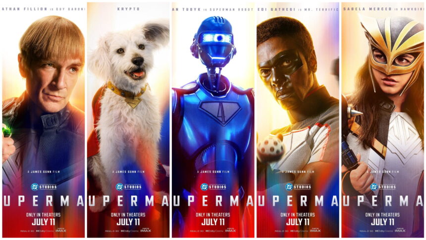 Superman Character Posters