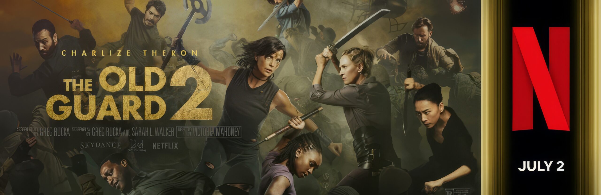 The Old Guard quad poster