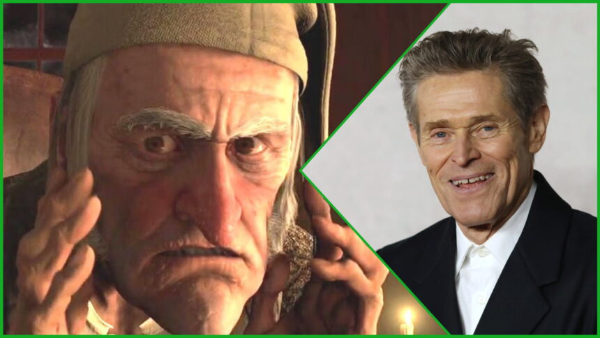 Willem Dafoe in Christmas Carol Movie