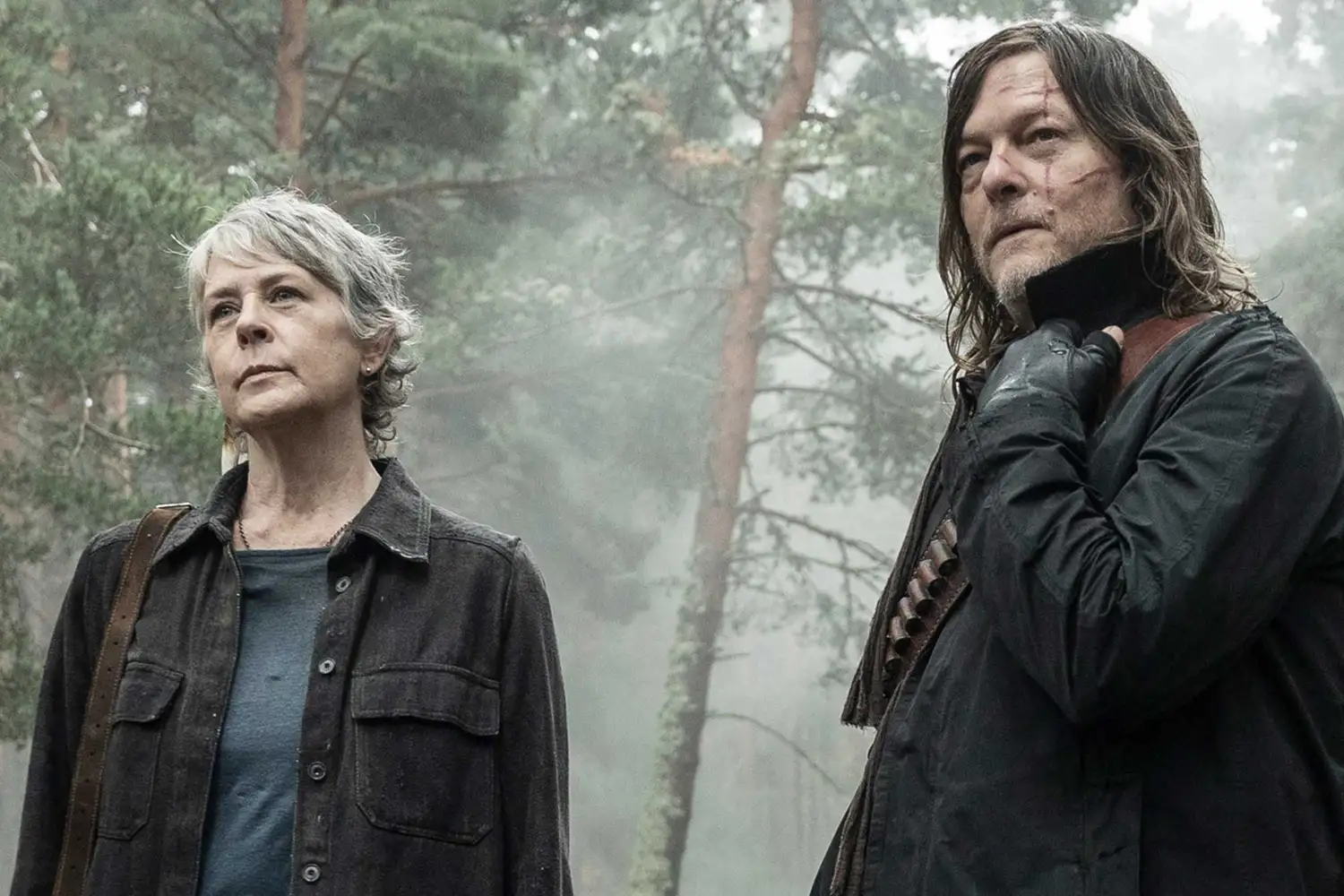 the walking dead Melissa McBride norman reedus