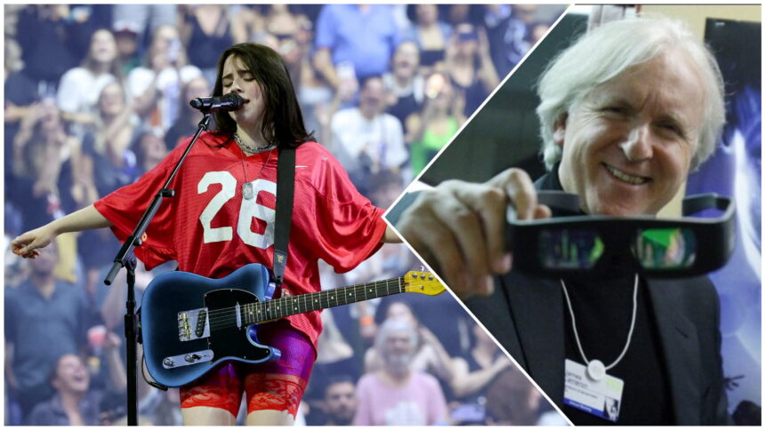 Billie Eilish D Concert Film Directed by James Cameron