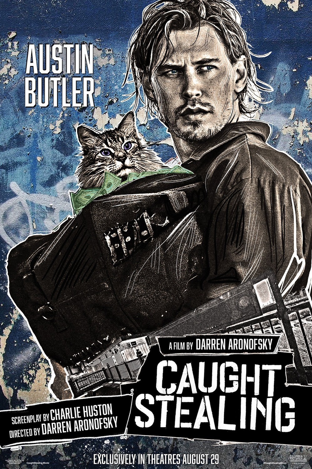 Caught Stealing Poster