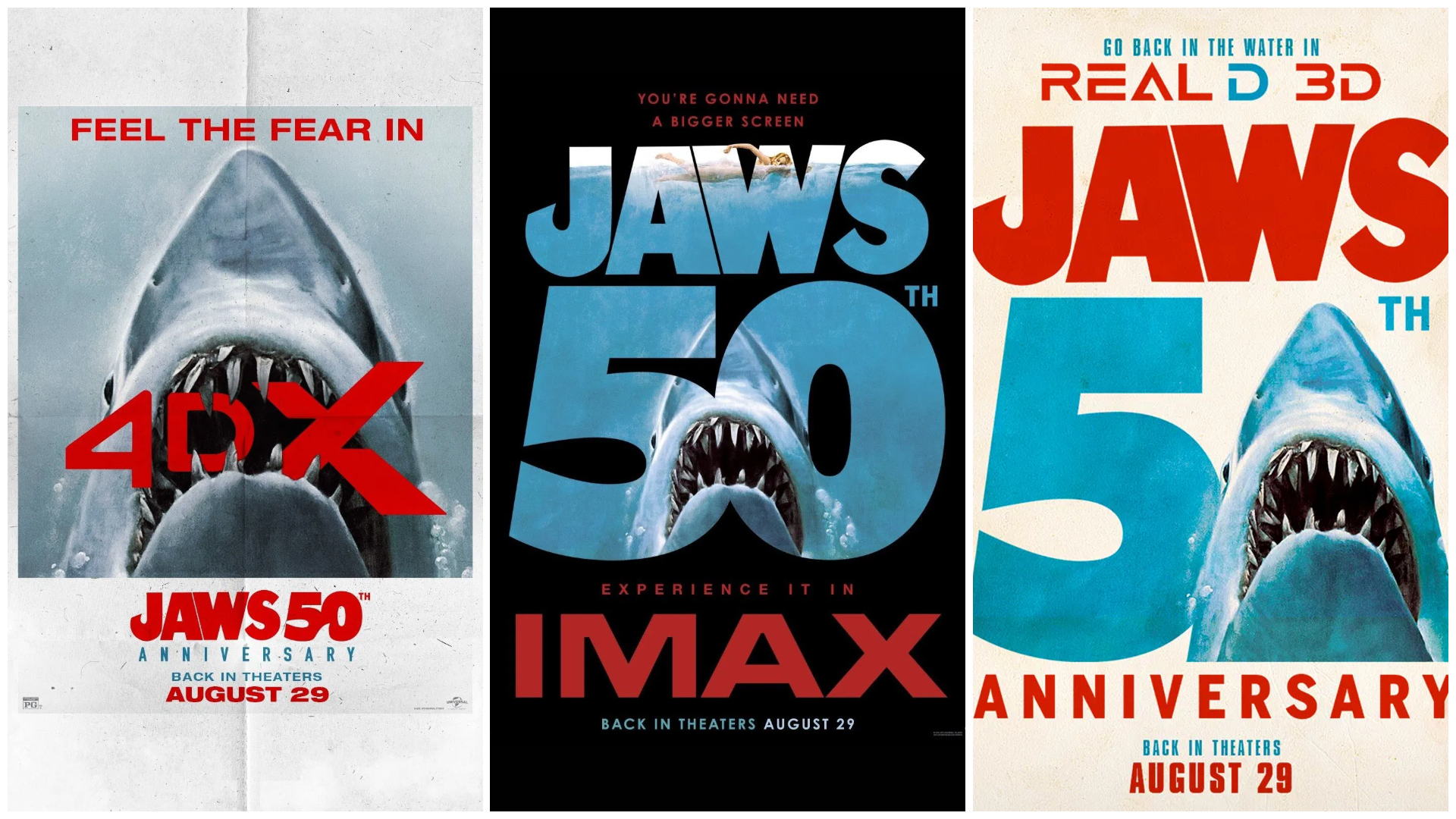Jaws 50th Anniversary Re-Release Trailer - FilmoFilia