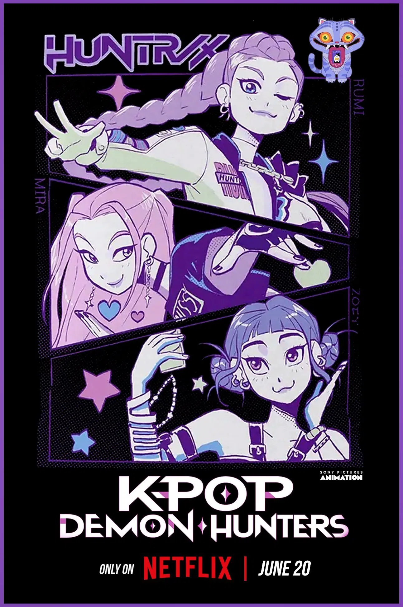 KPop Demon Hunters Poster