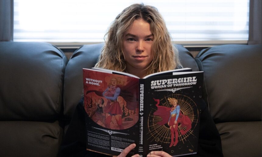 Milly Alcock Supergirl Costume Leak
