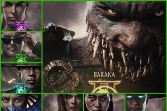Mortal Kombat II Character Posters