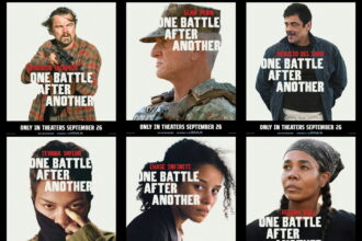 One Battle After Another Character Posters