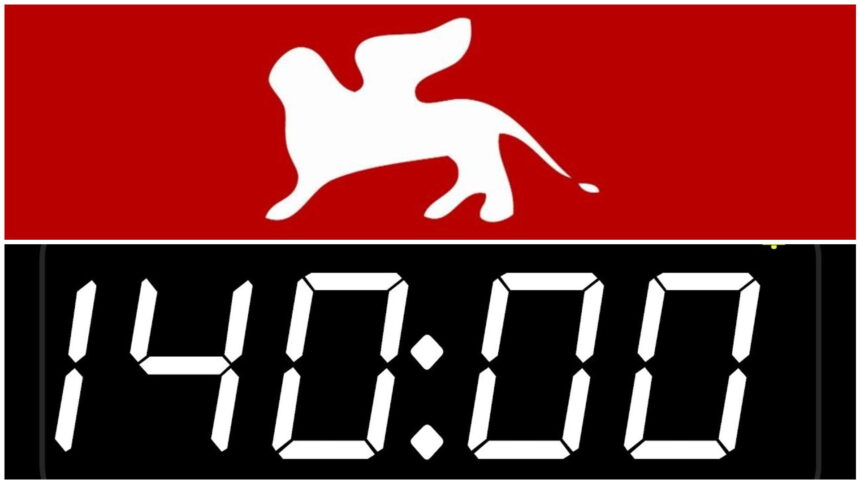 Venice Film Festival Runtime Trends
