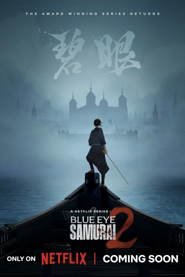 Blue Eye Samurai Poster
